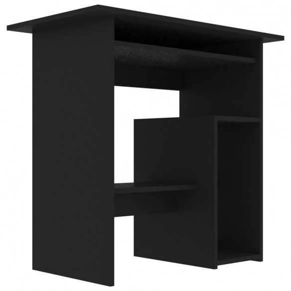 Bureau Noir 80 x 45 x 74 cm Aggloméré Bureau Noir 80 x 45 x 74 cm Aggloméré