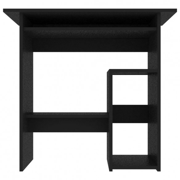 Bureau Noir 80 x 45 x 74 cm Aggloméré Bureau Noir 80 x 45 x 74 cm Aggloméré