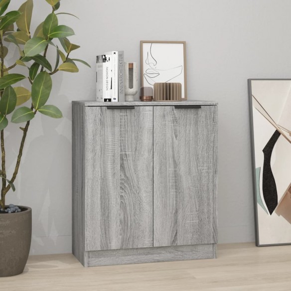 Buffet Sonoma gris 60x30x70 cm 