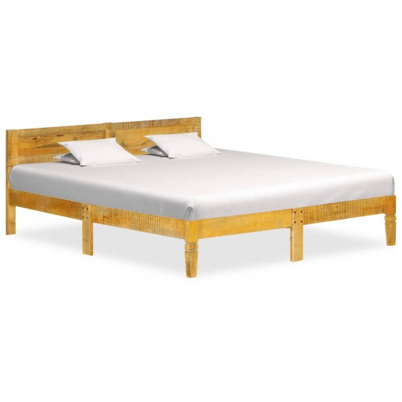 Lit Bois de manguier massif 180 cm