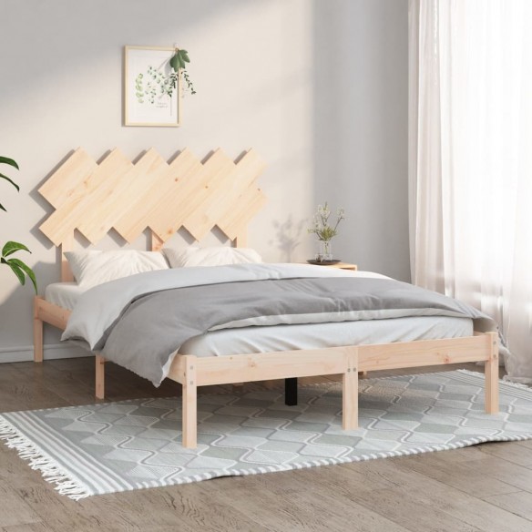 Lit 120x200 cm Bois massif