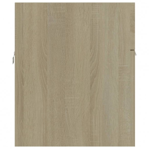 Armoire d'évier Chêne sonoma 90x38,5x46 cm Aggloméré
