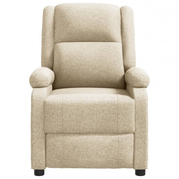 Fauteuil de massage Crème Tissu Fauteuil de massage Crème Tissu