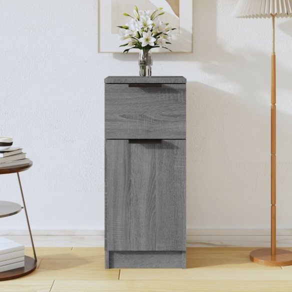Buffet Sonoma gris 30x30x70 cm 