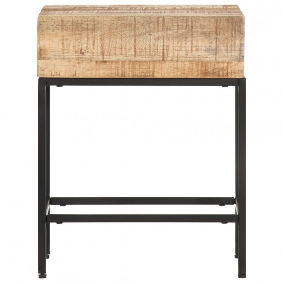 Table d'appoint 40x30x50 cm Bois massif de manguier brut Table d'appoint 40x30x50 cm Bois massif de manguier brut