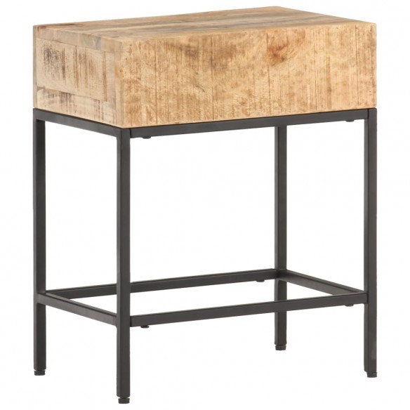 Table d'appoint 40x30x50 cm Bois massif de manguier brut Table d'appoint 40x30x50 cm Bois massif de manguier brut