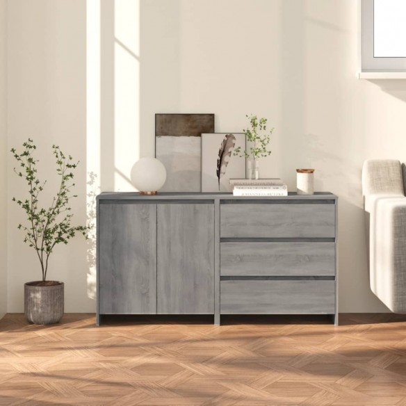 Buffets 2 pcs Sonoma gris 