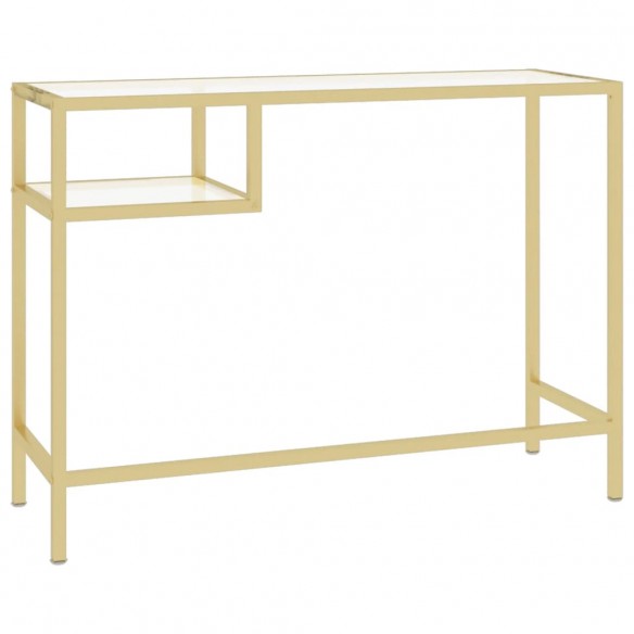 Bureau d'ordinateur Transparent 100x36x74 cm Verre trempé Bureau d'ordinateur Transparent 100x36x74 cm Verre trempé