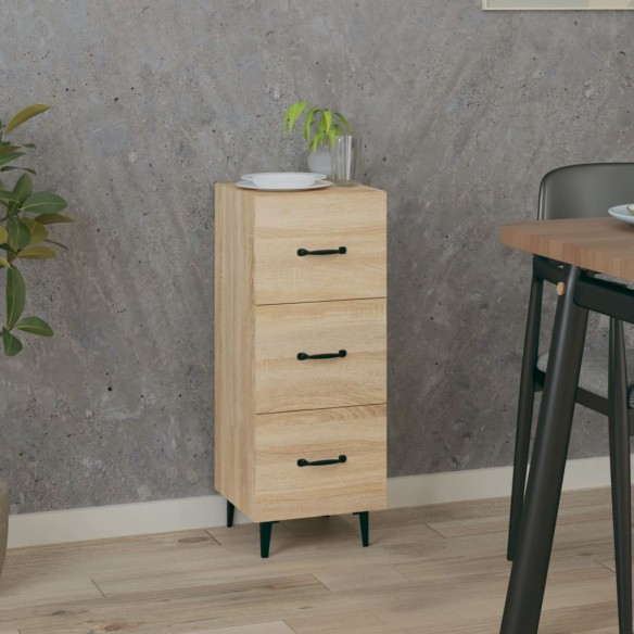 Buffet Chêne sonoma 34,5x34x90 cm 