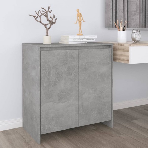Buffet Gris béton 70x41x75 cm 