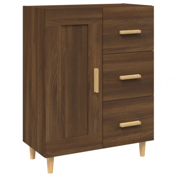 Buffet Chêne marron 69,5x34x90 cm 