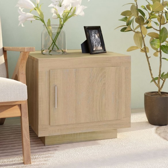 Table basse Chêne sonoma 51x50x45 cm 