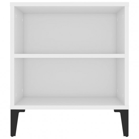Meuble TV Blanc 102x44,5x50 cm 