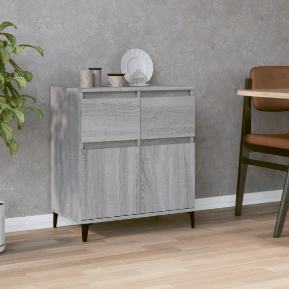 Buffet Sonoma gris 60x35x70 cm 