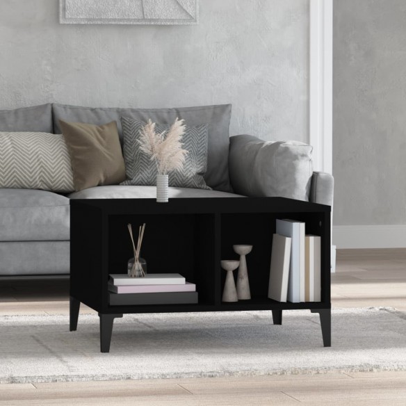 Table basse Noir 60x50x36,5 cm 