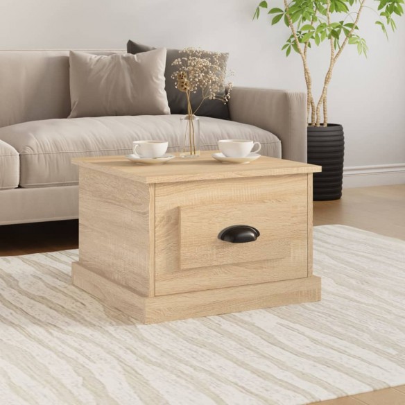 Table basse Chêne sonoma 50x50x35 cm 