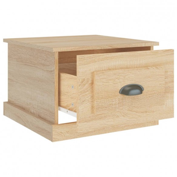 Table basse Chêne sonoma 50x50x35 cm 
