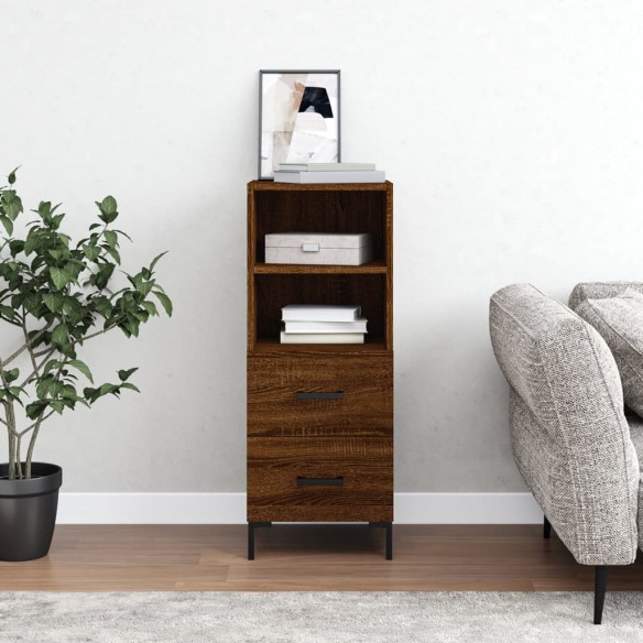 Buffet Chêne marron 34,5x34x90 cm 