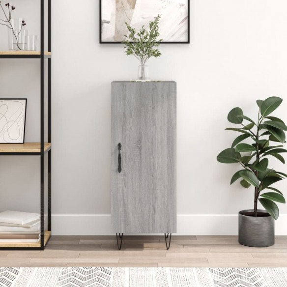 Buffet Sonoma gris 34,5x34x90 cm 