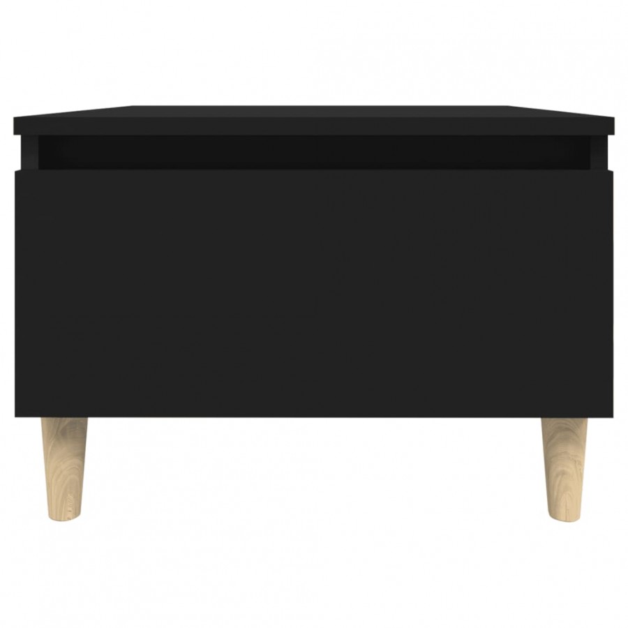 Table d'appoint Noir 50x46x35 cm