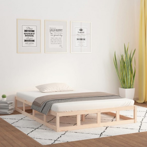 Lit 120x190 cm Petit double Bois massif