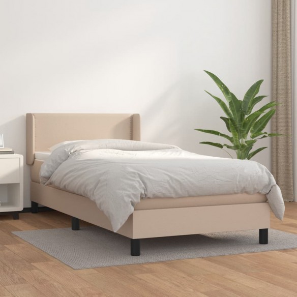 Lit avec matelas Cappuccino 80x200 cm
