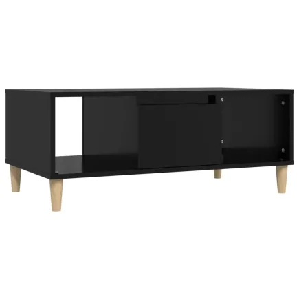 Table basse Noir 90x50x36,5 cm  2