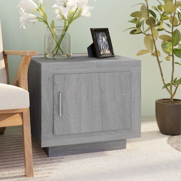 Table basse Sonoma gris 51x50x45 cm 