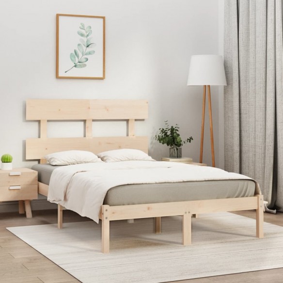Lit Bois massif 140x200 cm
