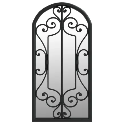 Miroir Noir 70x30 cm Fer pour utilisation à l'intérieur 2