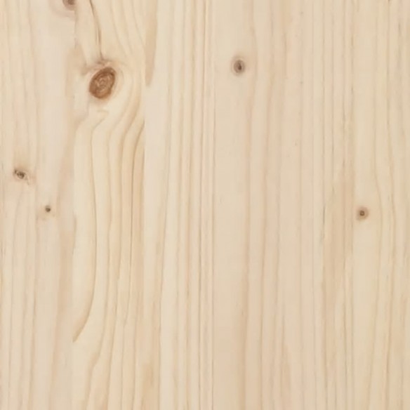 Lit avec tête de lit 90x200 cm bois massif