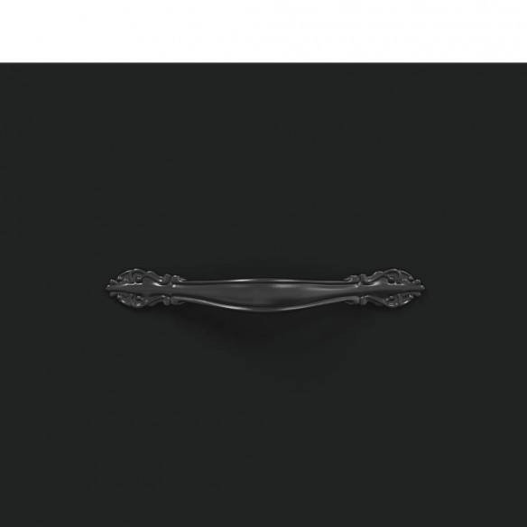 Buffet haut Noir 69,5x34x180 cm 