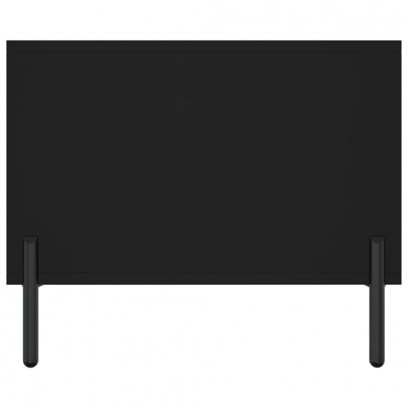 Table basse noir 102x50x40 cm bois d'ingénierie Table basse noir 102x50x40 cm bois d'ingénierie