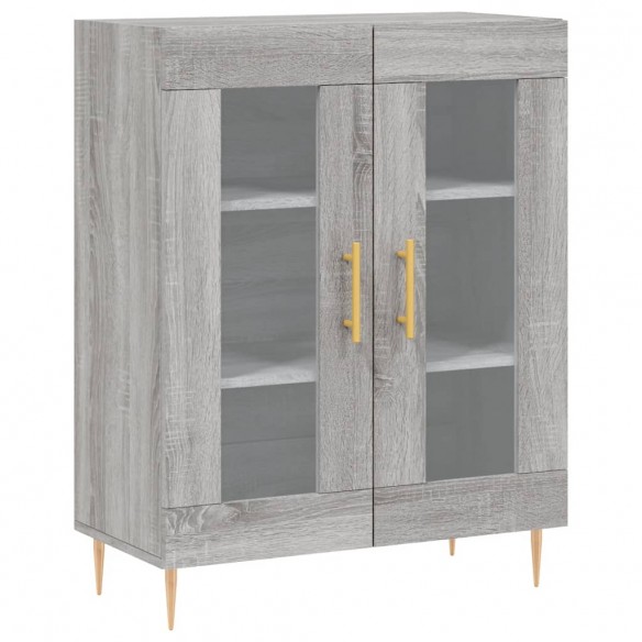 Buffet haut Sonoma gris 69,5x34x180 cm 