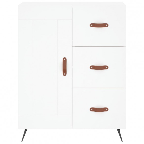 Buffet haut Blanc 69,5x34x180 cm 