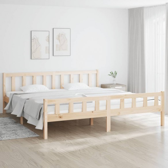 Lit bois massif 180x200 cm super king