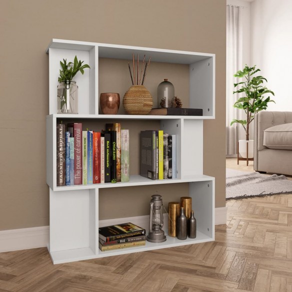 Bibliothèque/Cloison Blanc 80x24x96 cm 