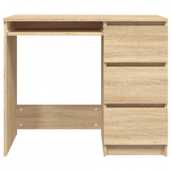 Bureau Chêne sonoma 90x45x76 cm Aggloméré Bureau Chêne sonoma 90x45x76 cm Aggloméré