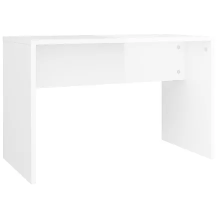 Tabouret de toilette Blanc brillant70x35x45cm  2