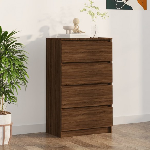 Buffet Chêne marron 60x35x98,5 cm 