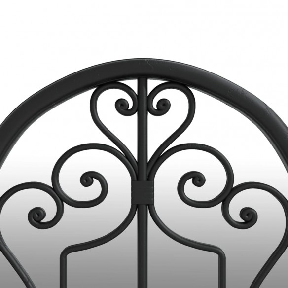 Miroir Noir 100x45 cm Fer pour utilisation à l'intérieur Miroir Noir 100x45 cm Fer pour utilisation à l'intérieur