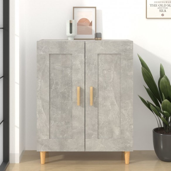 Buffet Gris béton 69,5x34x90 cm 