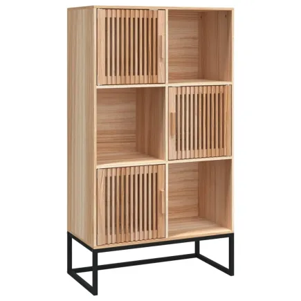 Buffet haut 70x35x125 cm bois d'ingénierie 2