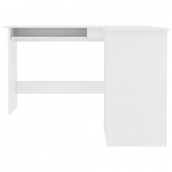Bureau d'angle en forme de L Blanc 120x140x75 cm Bureau d'angle en forme de L Blanc 120x140x75 cm