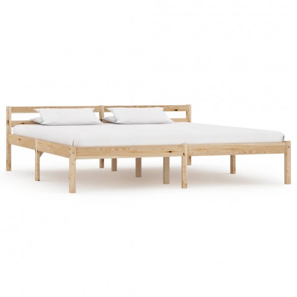 Lit Bois de pin massif 160 x 200 cm