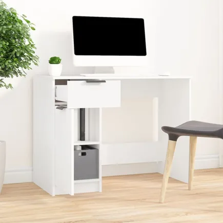 Bureau Blanc 100x50x75 cm 