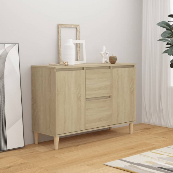Buffet Chêne sonoma 103,5x35x70 cm Aggloméré
