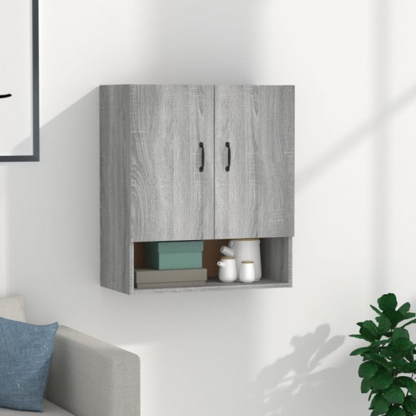 Armoire murale Sonoma gris 60x31x70 cm 