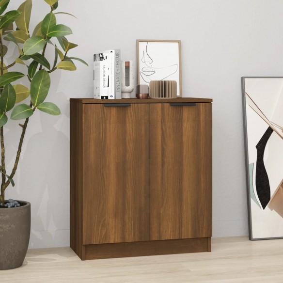 Buffet Chêne marron 60x30x70 cm 