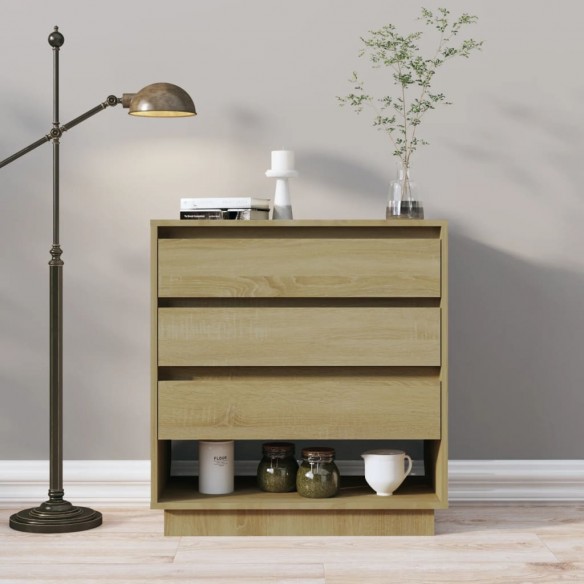 Buffet Chêne sonoma 70x41x75 cm 